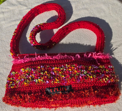 Royal Ruby — Handmade Crochet Wearable Art