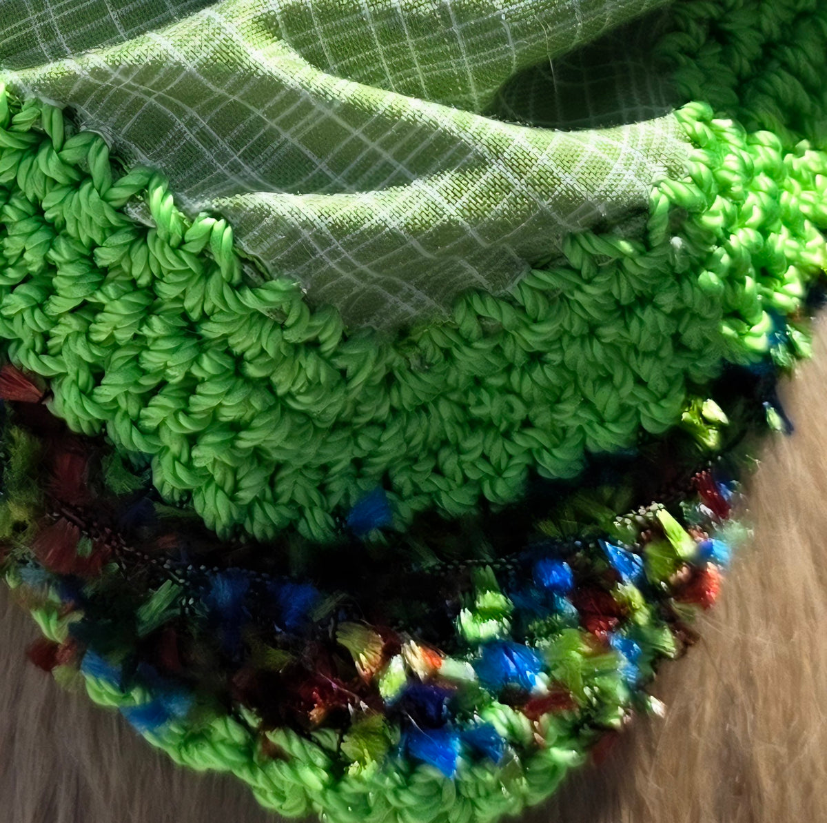 Royal Bandana for Dogs — Handmade Crochet Wearable Art