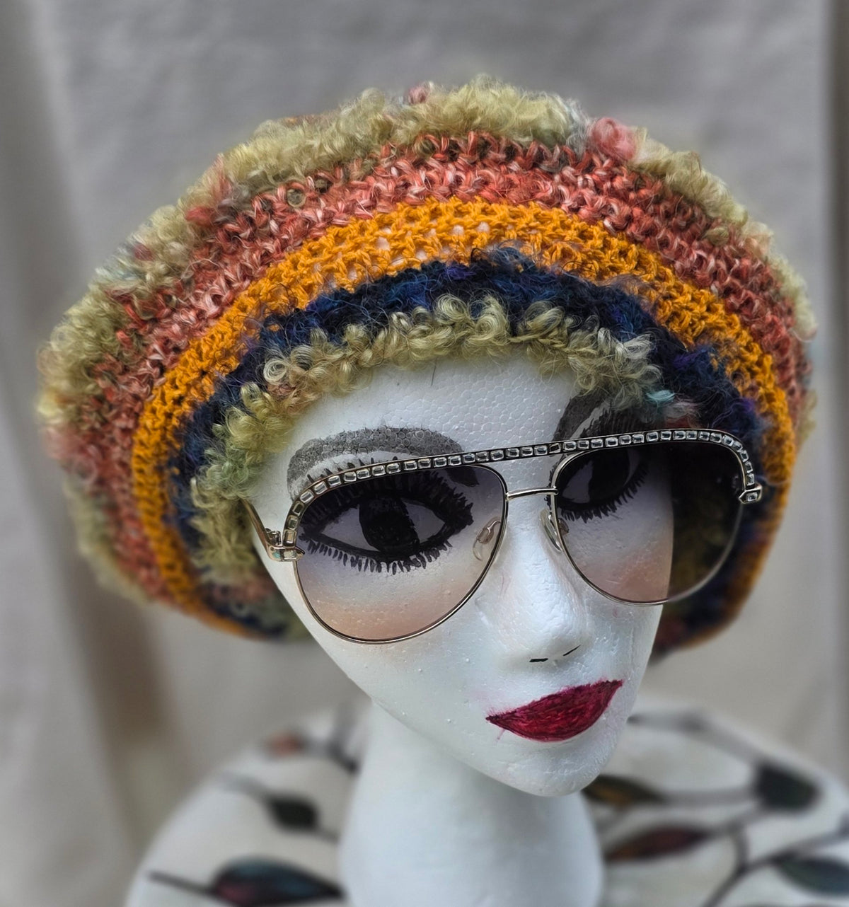 Queen Gaia — Handmade Crochet Wearable Art
