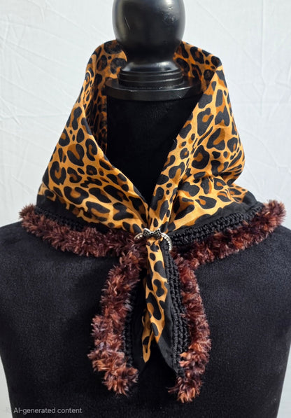 Jungle Queen — Handmade Crochet Wearable Art