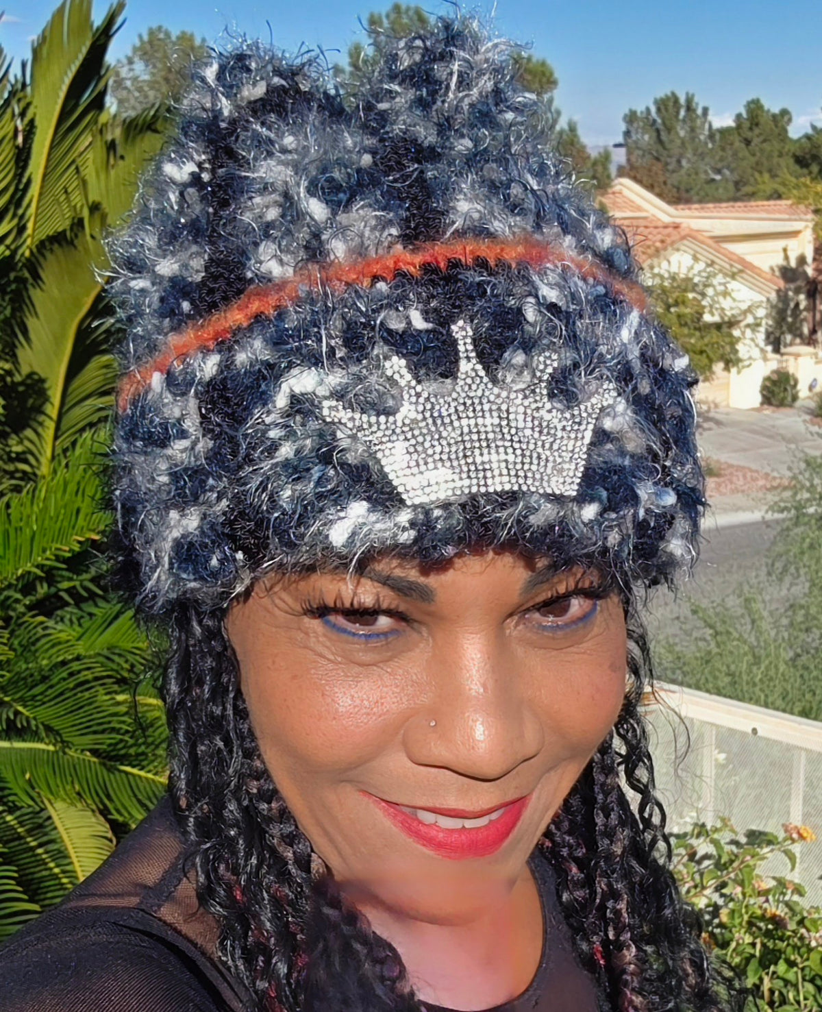 Chitown Queen - Handmade Crochet Wearable Art